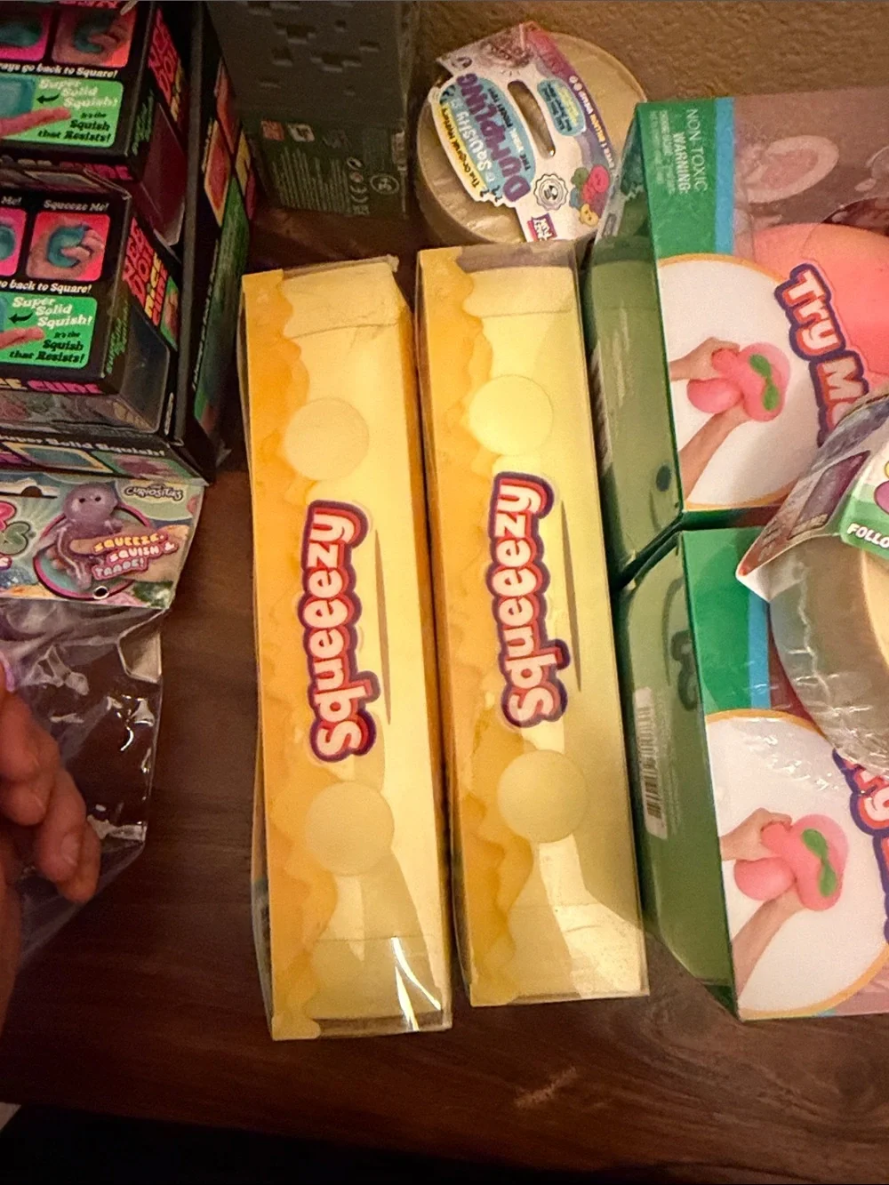 Squeeze Salted Butter Squeezy Toy - Yellow